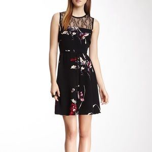 French Connection Fast Anya Floral Dress $178 NWT